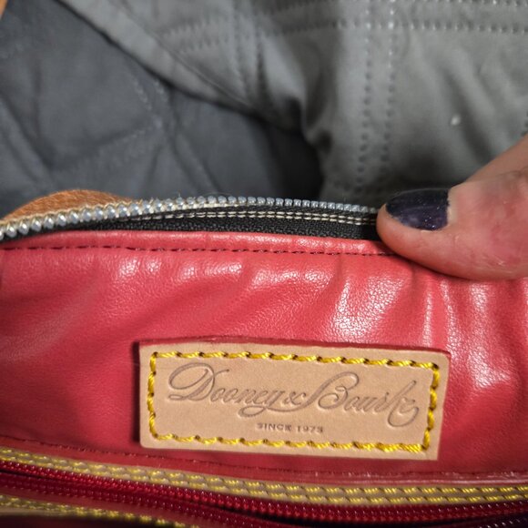 Dooney & Bourke Saddle Pebble Satchel – Chic Everyday Classic - Picture 7 of 9